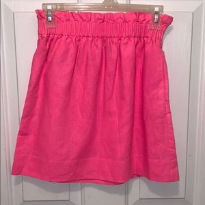J Crew size 00 hot pink skirt